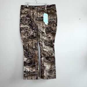 DSG Realtree eXcape Field Pants Womens 14 Camo Ripstop Cargo Hunting Outdoor